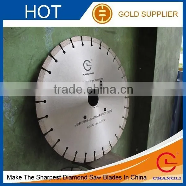 16"( 400mm ) Hubei Changli Diamond Saw Blades for Granite photo-5