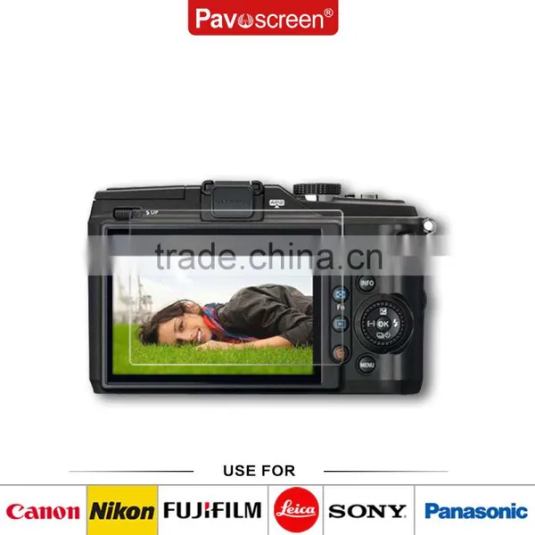 Pavoscreen Protective Filter DSLR Camera LCD Tempered Glass LCD Protective Film For Panasonic GH4 Digital Camera