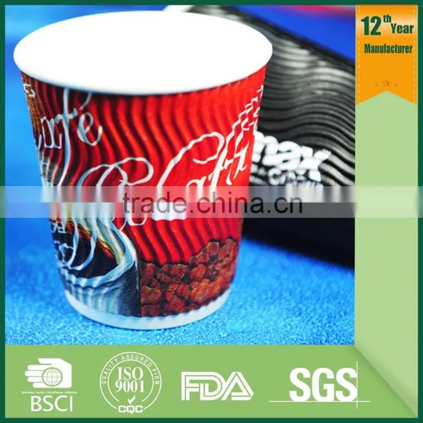 Hot Paper Cup pe Coated Cup Stock Paper Paper Coffee With Lid photo-4