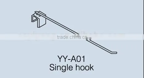 single hook hooks for shelf chrome hook