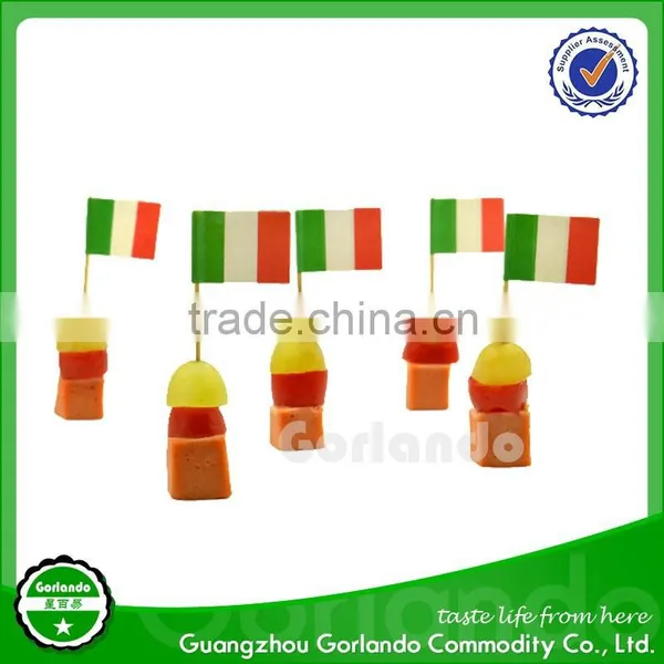 Mixture Nations Cocktail Toothpicks Flags Food Grade Made in China photo-5