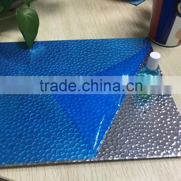 Champion Fish Skin Surface Aluminum Hammered Reflective Mirror Sheet photo-3