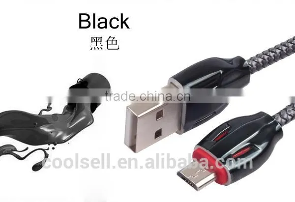 Coolsell Cool Laser Snake USB Charger Data Sync Cable For IPhone 6 Cable Samsung Micro USB Cable photo-5