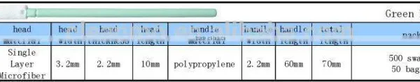 Microfiber Swab With Polypropylene Stick ,pp Stick photo-3