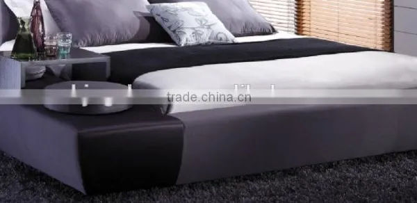 B1197A Elegance Comfy Upholstered Solid Wood Bed Box Bedroom Bed photo-5