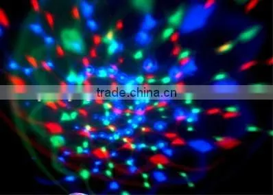 Disco Party Bar Club Effect Stage Light Bulb E27 LED Lighting Full Color Rotating Lamp photo-4