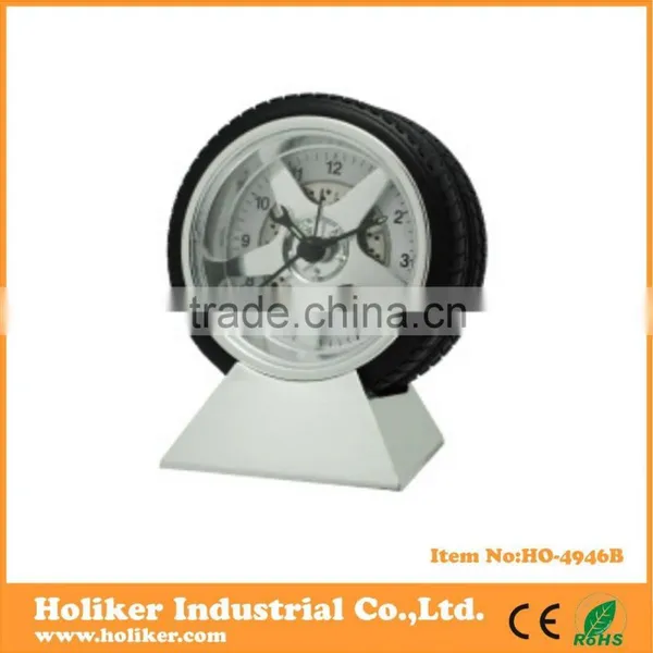 High Quality Tire Table Clock for Promotion photo-2