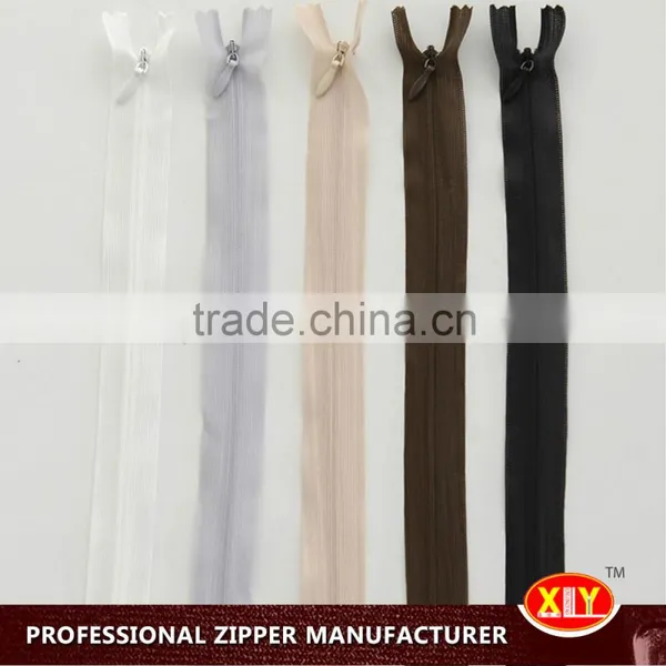 2015 Hot Sale Fabric Close End Invisible Zipper , Christmas Dress Zipper photo-2