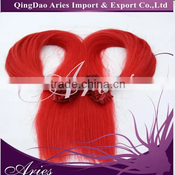 16"1g Russian Slavic Remy Double Drawn Italian Keratin U-Tip Real Hair Extension photo-2