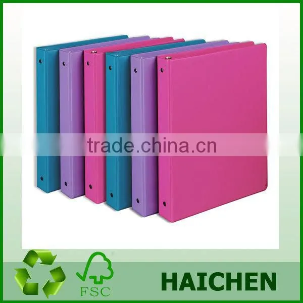 PVC Ring Binders PVC Cardboard Ring Binder