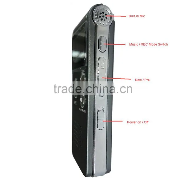 WAV Record Format High Quality Ultra-Slim LCD Screen 31 Grades Voice Volumn Small Voice Recorder GC-Q21 photo-3