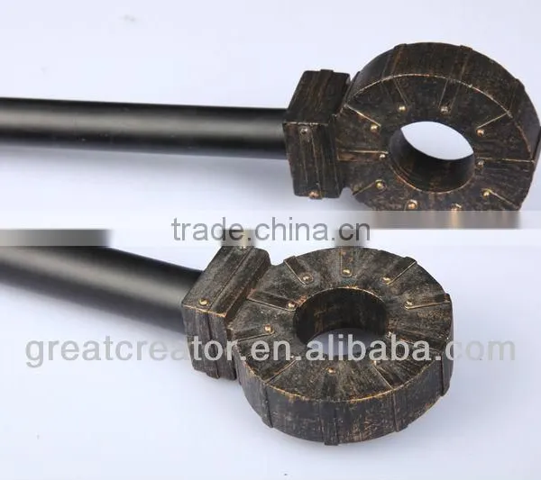 China Curtain Rods Finials Home Accessory Fashion Accessory Modern Furniture Accessory photo-2