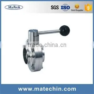 OEM Precision Exhaust Stainless Steel Butterfly Valve photo-3