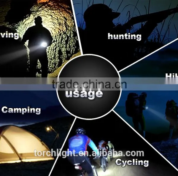 Super Bright 2000LM Adjustable Focus Zoomable Rechargeable 5 Modes With SOS CRE E T6 LED Flashlight 2*18650 Battary Light 8066 photo-5
