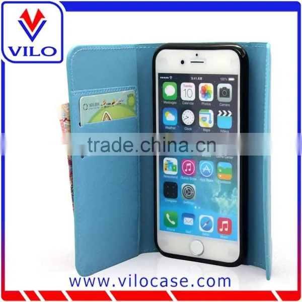 Wholesales Female Luxury Wallet Leather Case for Iphone 6s photo-5