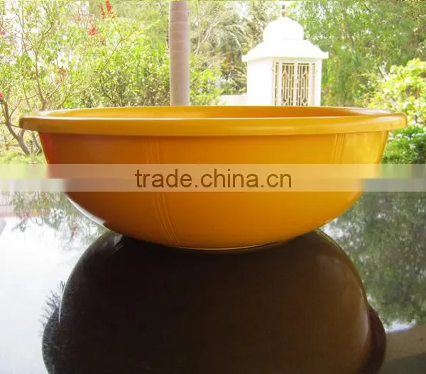 Ghamela Plastic Yellow Bowls
