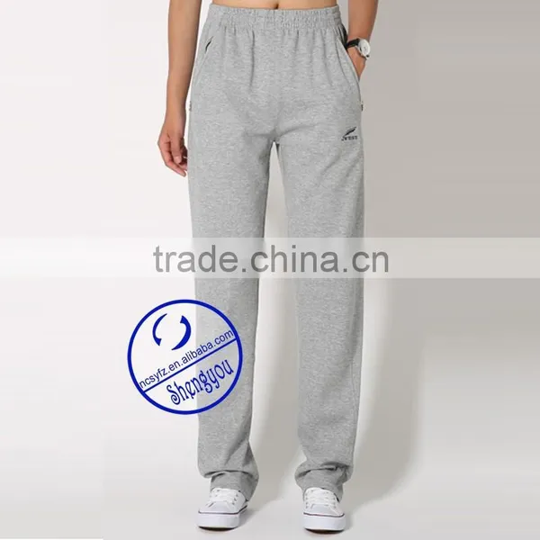 Custom High Quality 100%Cotton Slim Jogger Sweat Pants For Men photo-5