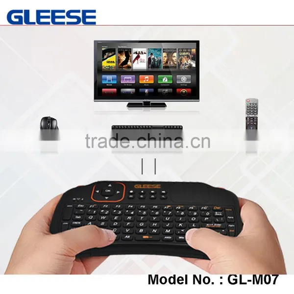 2016 Hot 2.4Ghz Black Color Computer Keyboard and Mouse for Smart TV Desktop Laptop Box photo-3