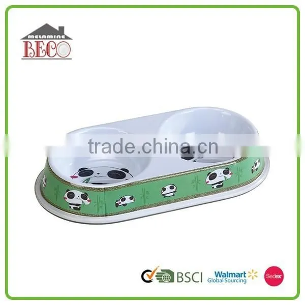 Plastic Pet Bowls, Dog Bowl With Anti-slip Rubber Ring photo-2