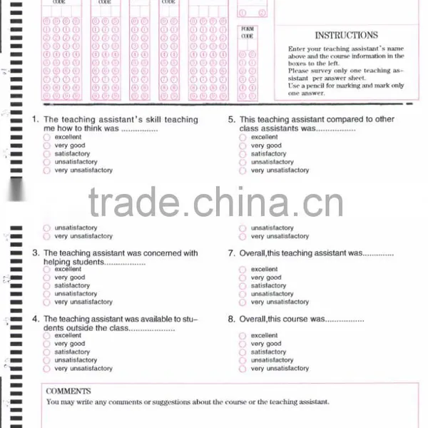OMR Answer Sheet photo-3