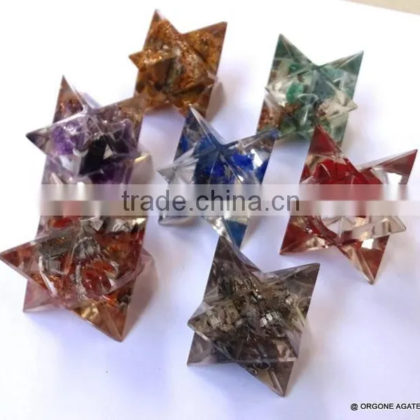 Wholesale Chakra Merkaba Sets : Orgone-Orgonite Agate photo-6