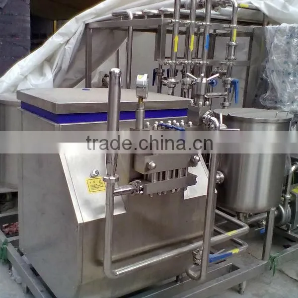 Homogenizer and pasteurizer for milk