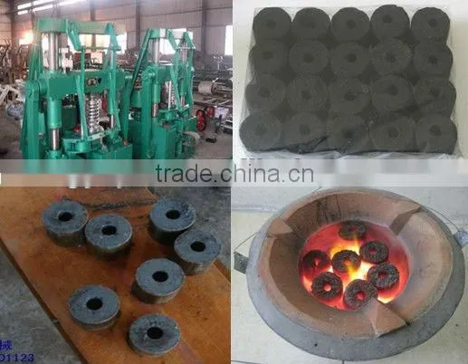 Coconut Shell Charcoal Briquette Making Machine
