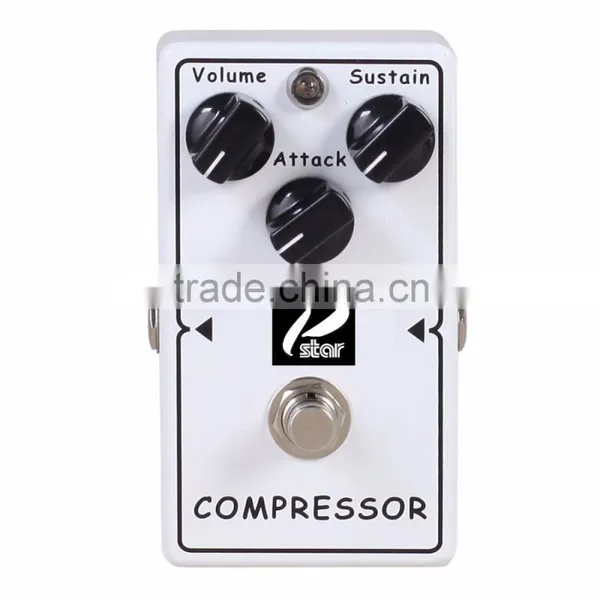 True Bypass Guitar Effect Pedal Compressor Pedal
