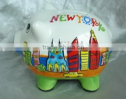Ceramic Money Bank, Dolomite Souvenir Items