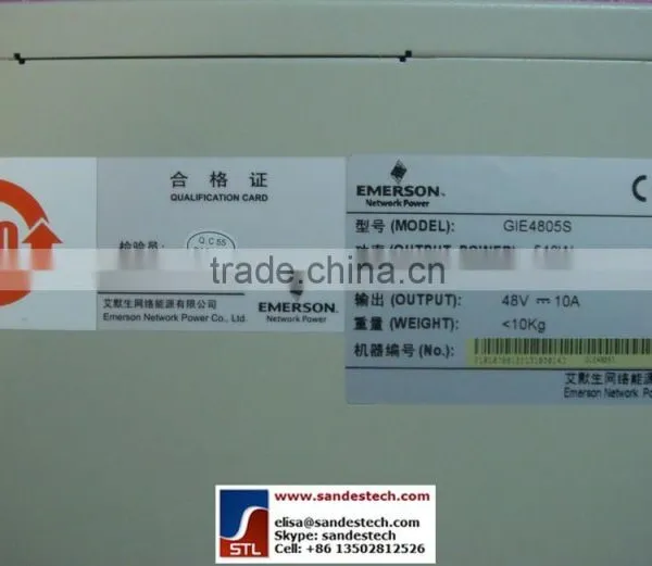 Emerson GIE4805S Embedded Power System 10A(540W) 1U DC Power VAPEL HUAWEI EMERSON GIE4805S photo-2