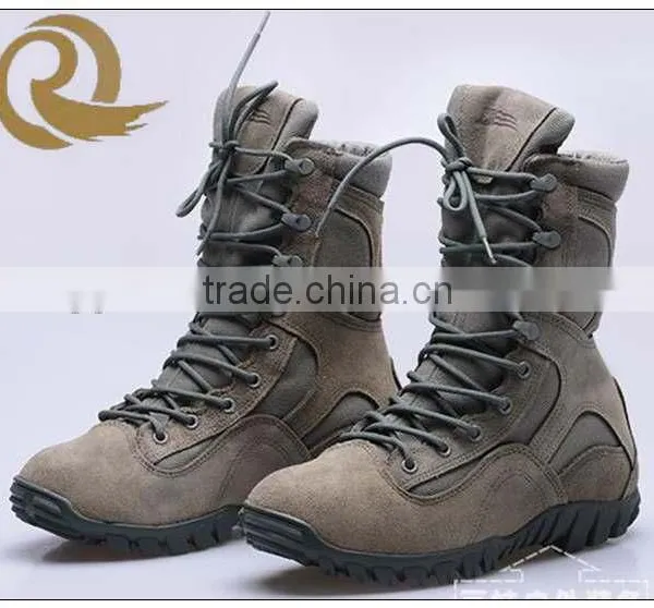Good Quality Outdoor Genuine Leather Military Comabt Tactical Boots photo-2