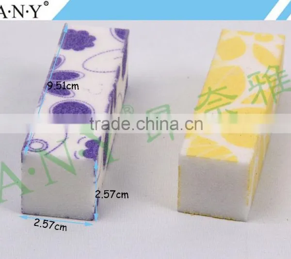 OEM Welcome Cheap Emery Sand Nail Buffer File Flower Style photo-5