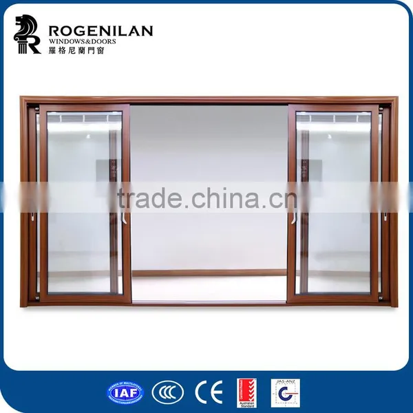 ROGENILAN 120 Series 3 Panel Sliding Glass Bulletproof Door photo-2
