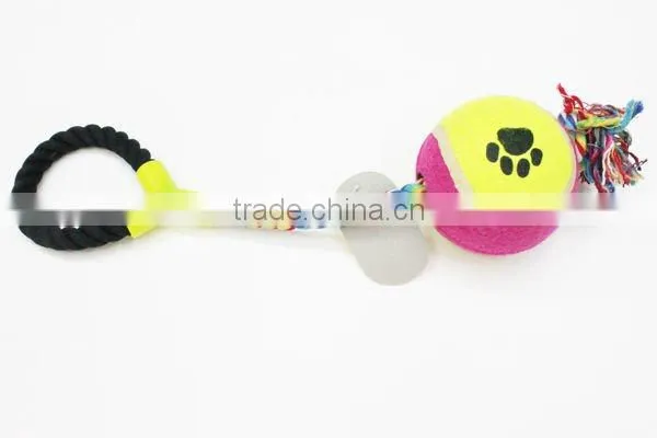 Cotton Pet Toy Ball With Paw