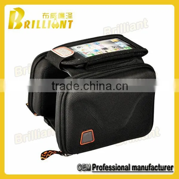 Hard Waterproof Bicycle Front Tube Bag photo-3