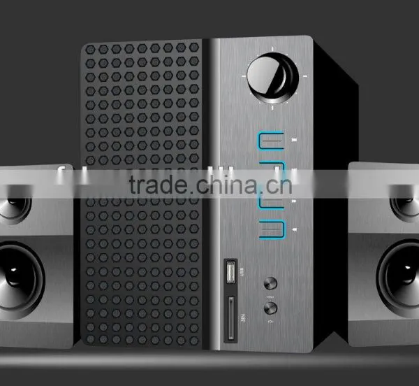 Supper Bass Series 2.1 Speaker FDS-888with USB,SD,Karaoka