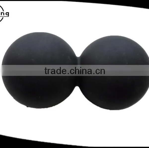 Custom Size And Color Double Silicone Lacrosse Ball Body Massage