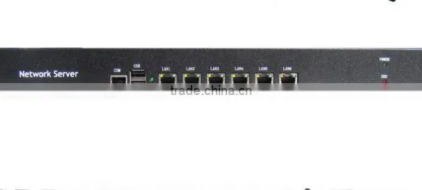 C1037U 6LAN firewall barebone motherboard and case hardware