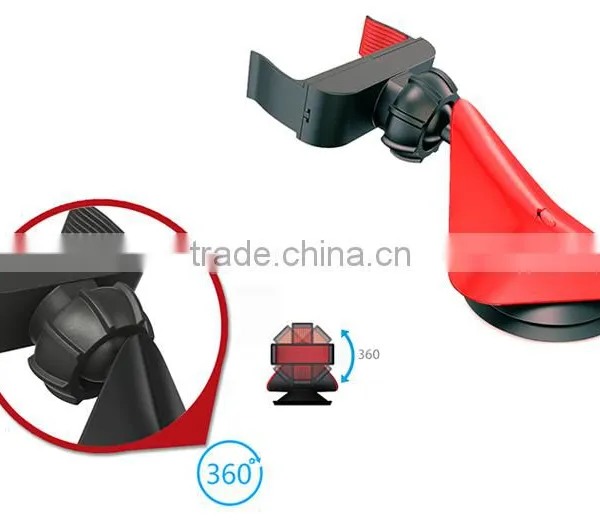 Universal 360 Degree Rotation Phone Holder, Novelty Cell Phone Holder, Suction Car Holder photo-5
