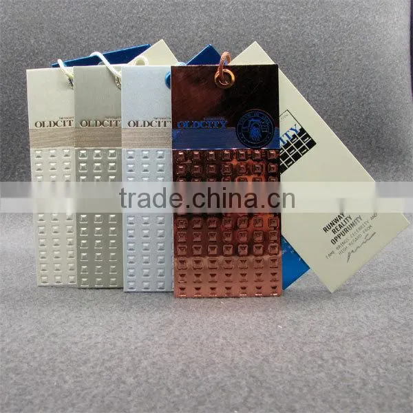 Full Square Embossed Tags For Clothing photo-5