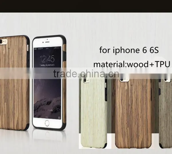 Original Wood Element Phone Case for IPhone 6/6s Wood TPU Cover for IPhone 6s Plus photo-6