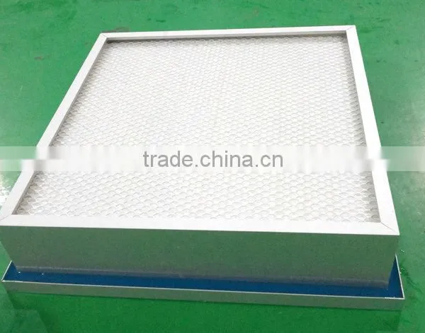 Customized Mini-pleat HEPA Panel Air Filter With Seal Sump photo-4
