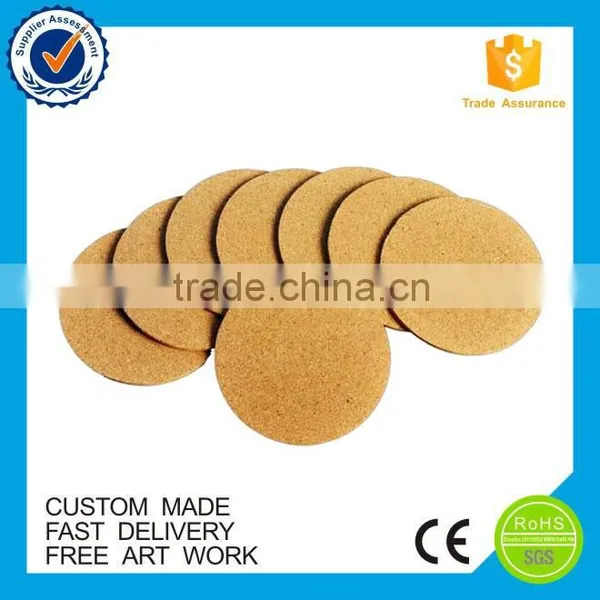 Wholesale Printed Cheap Logo Blank Wood Coaster Customized photo-2