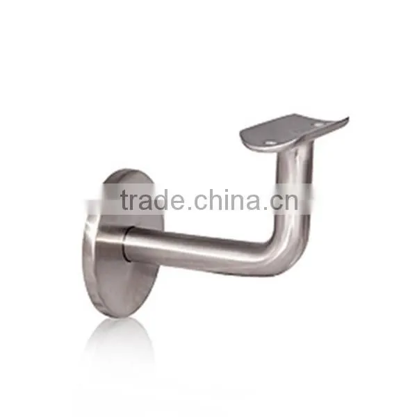 Stainless Steel Hanging Rail Tube Mounting Support Glass-tube Handrail Railings photo-5