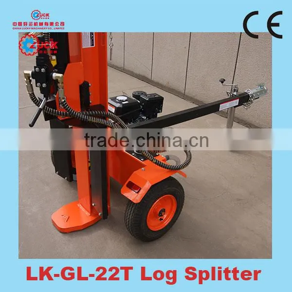 LK-GL-22T Hot Sell Log Splitter 22 Ton Gasoline Engine photo-6