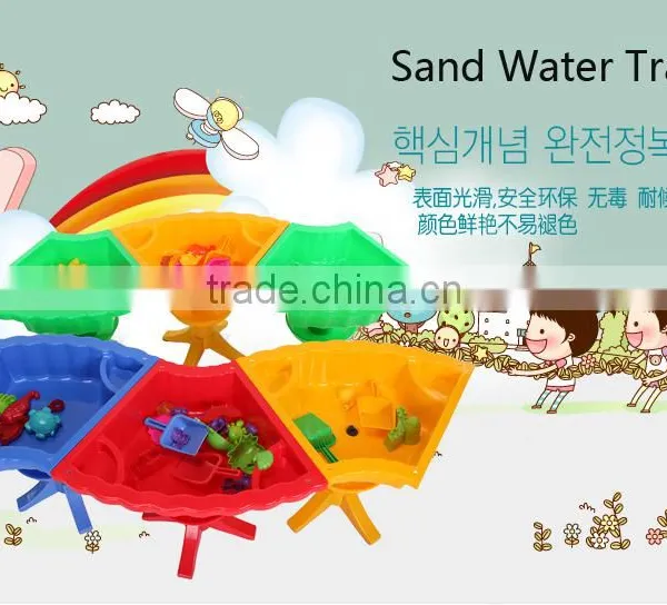 Toy sand and water play table