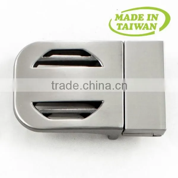 Nickel Custom Metal Belt Concho photo-3