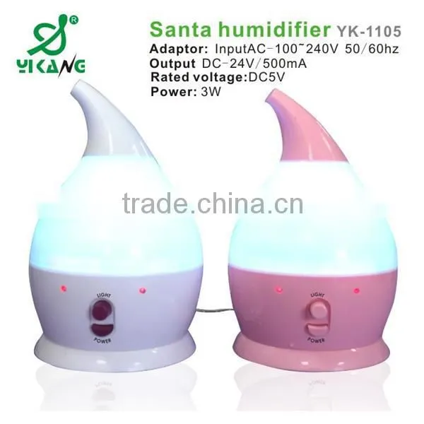 2015 New Mini Santa Claus Ultrasonic Humidifier Air Humidifier YK-1105 photo-2