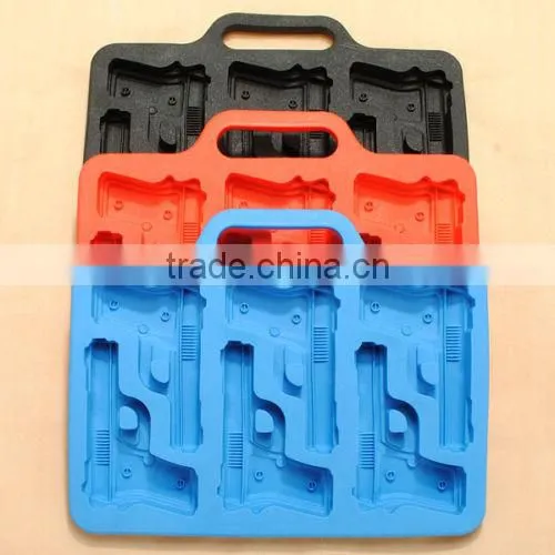 Gun Ice Cube Tray Silicone Gun Shape Cake Pan photo-6
