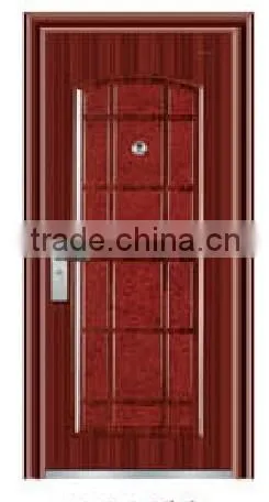 New Flush Panel Steel Door Design Steel Security Doors photo-6